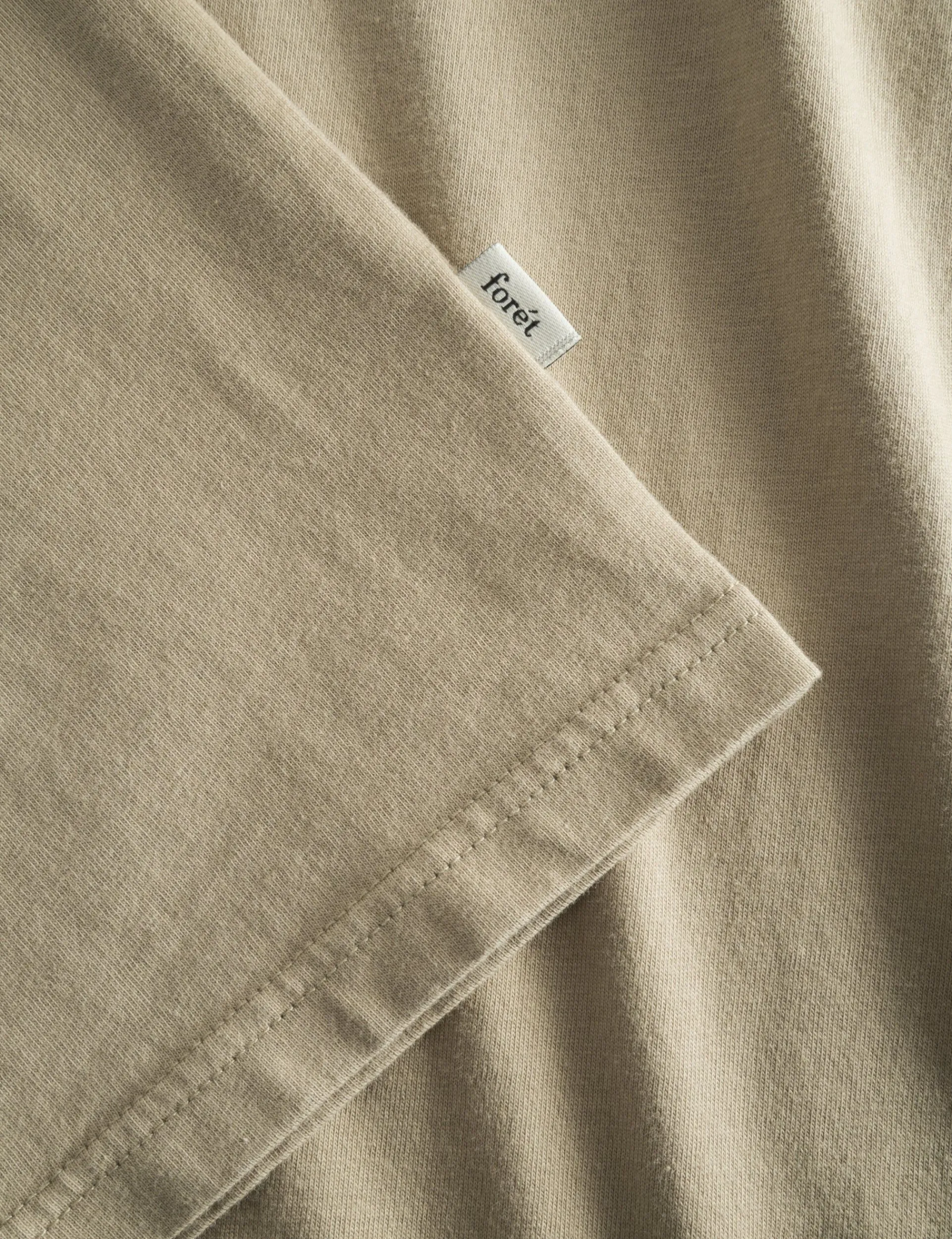 Men Forét T-Shirts-Outside T-Shirt-Khaki/Dark Green
