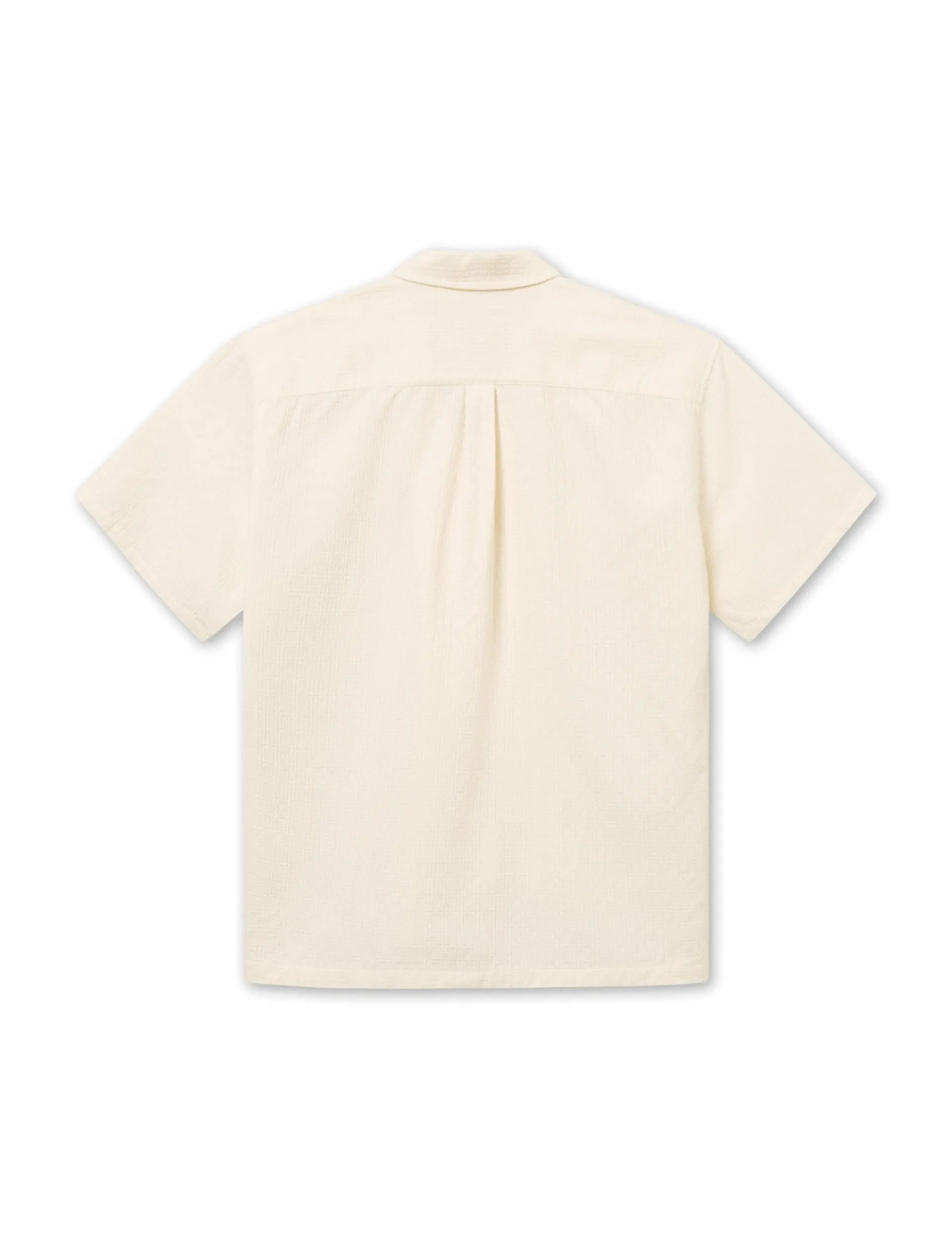 Men Forét Shirts-Peer Ss Shirt-Cloud