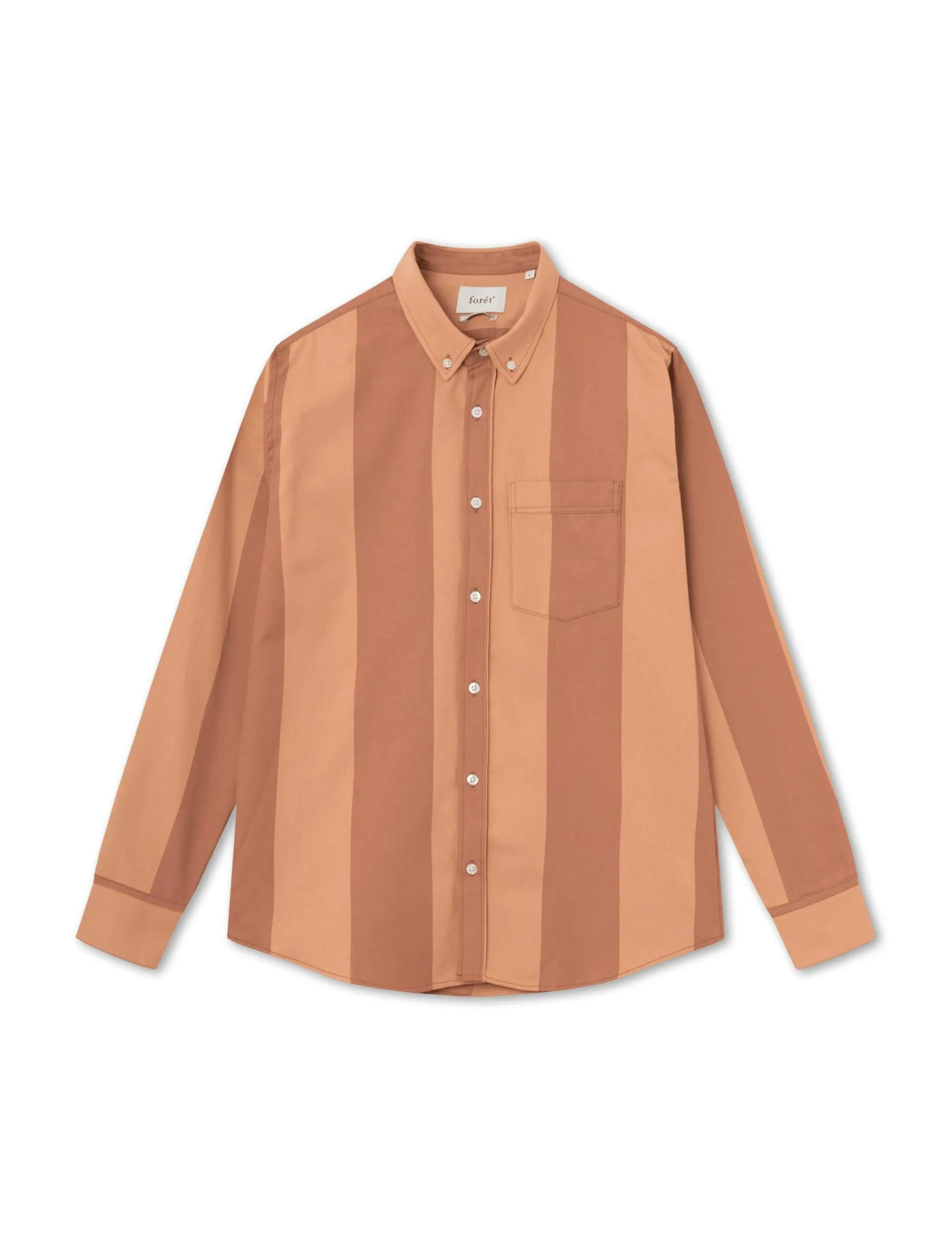 Men Forét Shirts-Petal Shirt-Sandstone/Brick