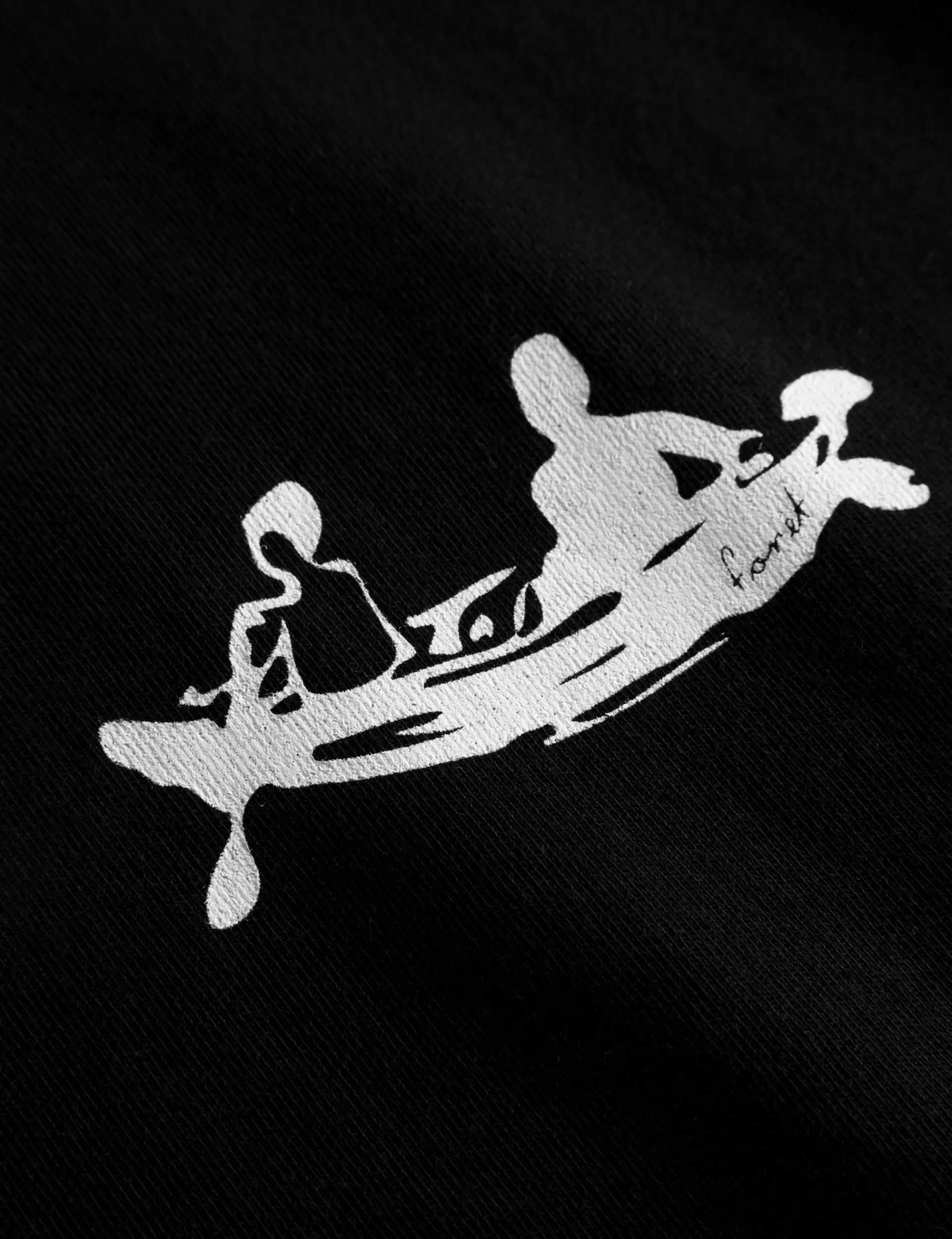 Men Forét T-Shirts-Pod T-Shirt-Black