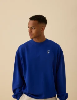 Men Forét Sweatshirts-Ponder Sweatshirt-Deep Blue