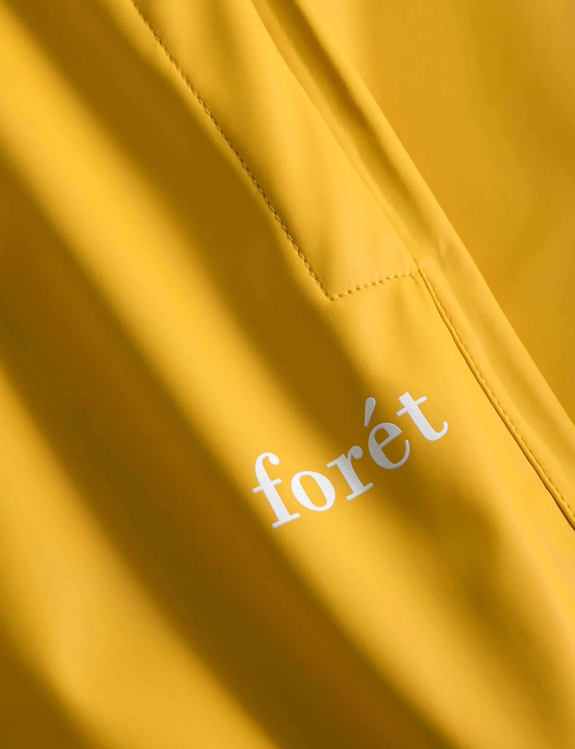 Men Forét Pants-Puddle Rain Pants-Amber