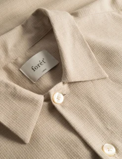 Men Forét Shirts-Rapid Ls Shirt-Oat