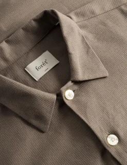 Men Forét Shirts-Rapid Ls Shirt-Stone
