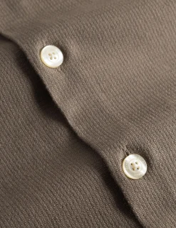 Men Forét Shirts-Rapid Ls Shirt-Stone