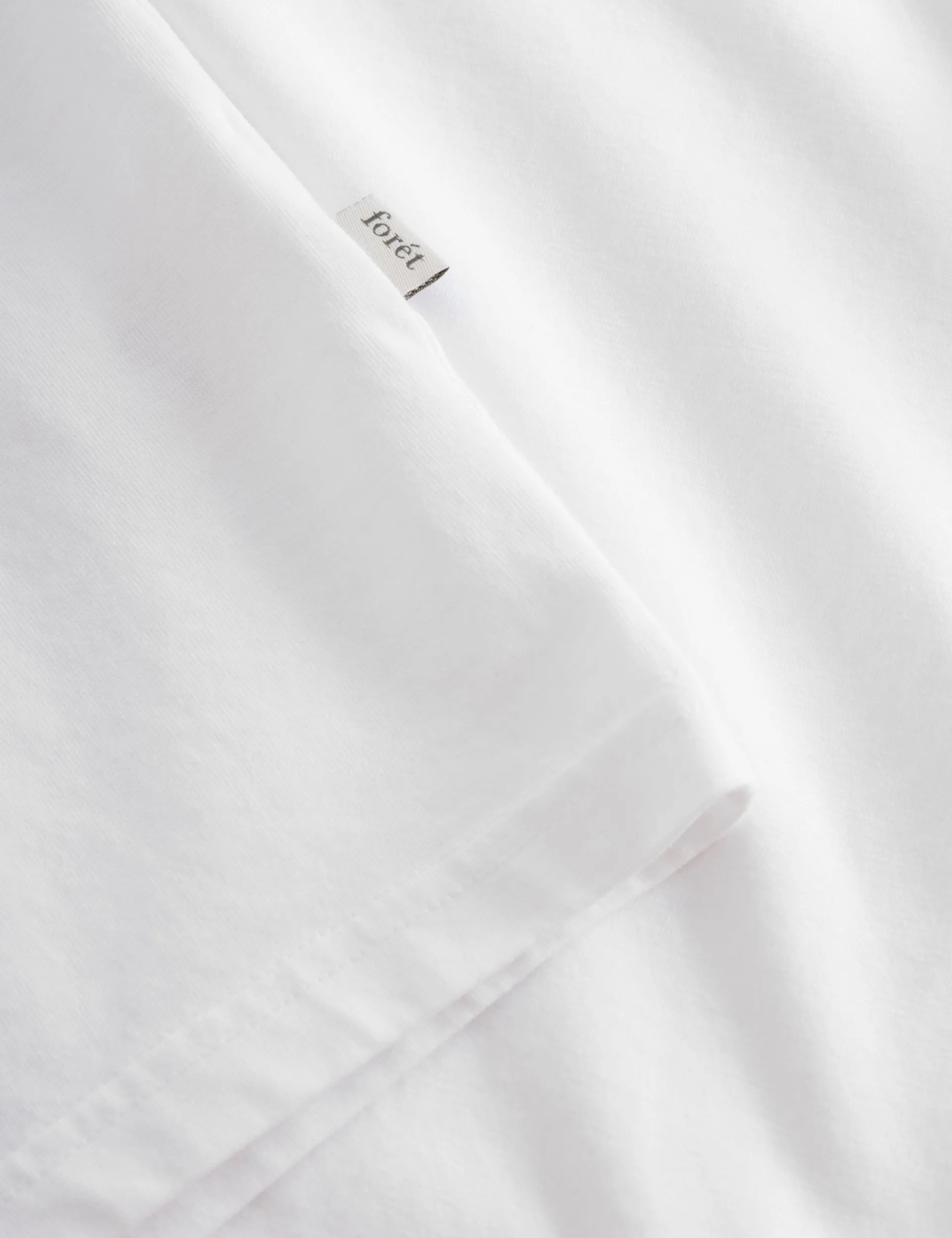 Men Forét T-Shirts-Remote Longsleeve-White