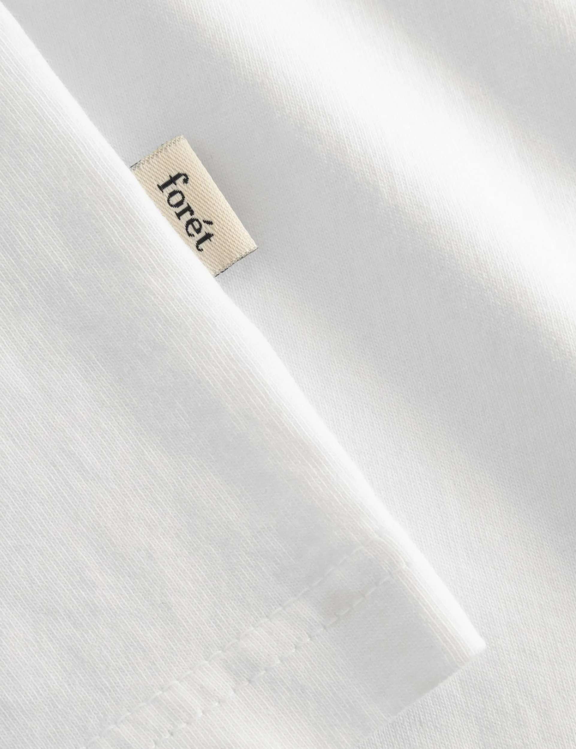Men Forét T-Shirts-Resin Multi T-Shirt-White/Blue