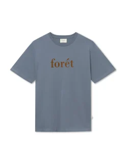 Men Forét T-Shirts-Resin T-Shirt-Vintage Blue