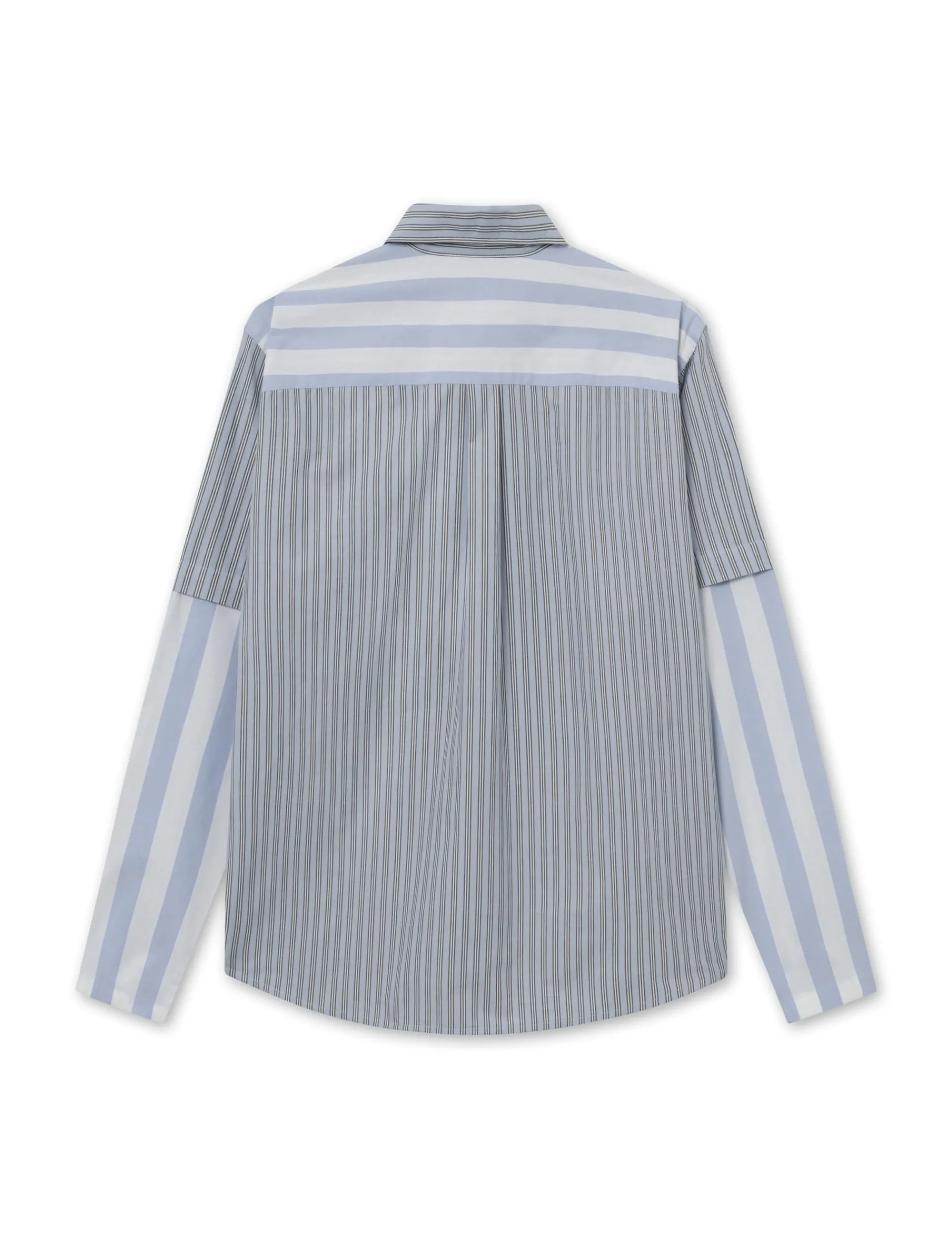 Men Forét Shirts-Rest Shirt-Light Blue/Cloud