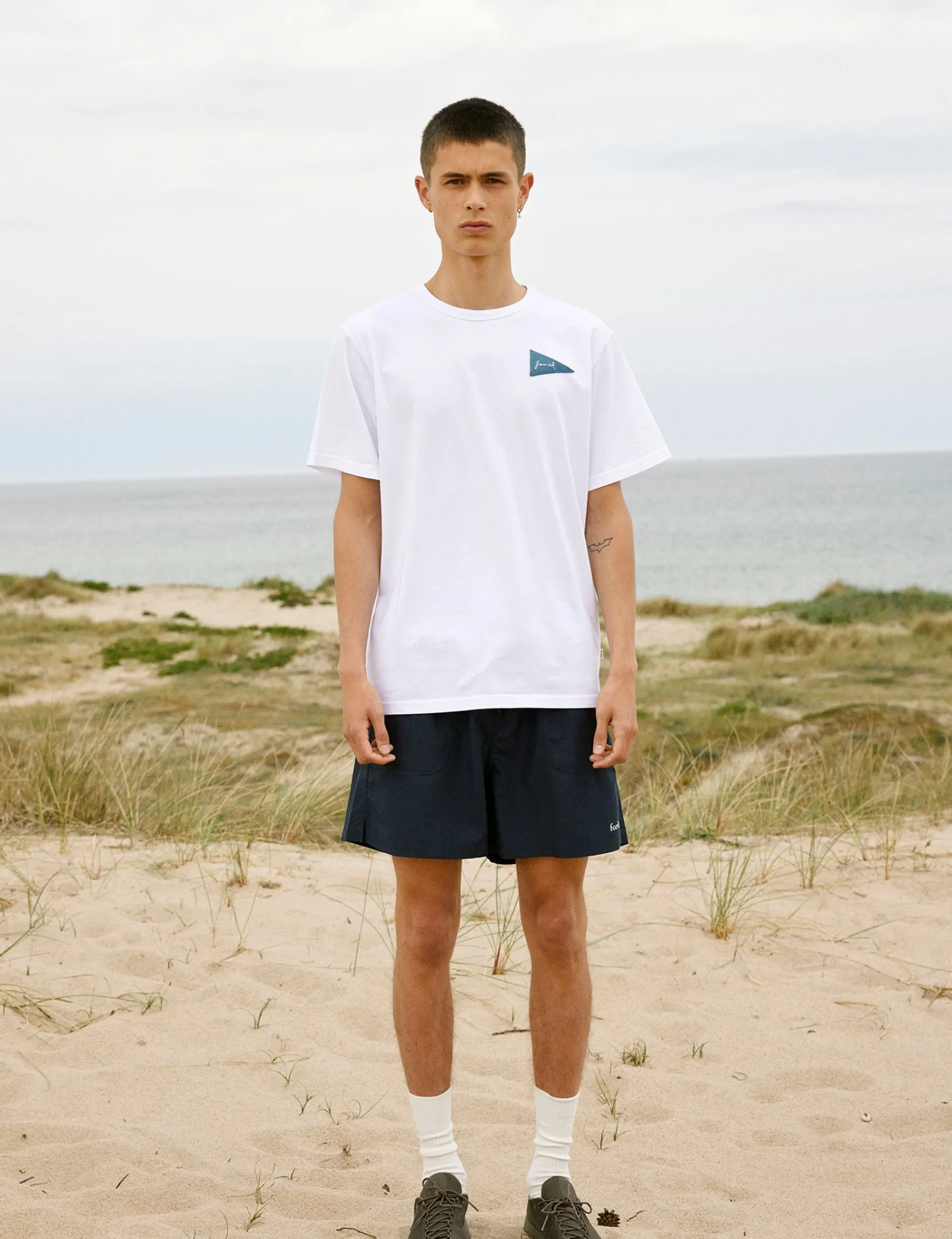 Men Forét Shorts-Run Shorts-Navy