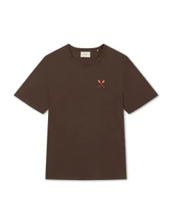 Men Forét T-Shirts-Sail T-Shirt-Deep Brown