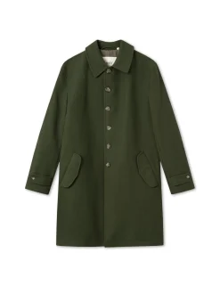 Men Forét Jackets-Shelter Wool Coat-Army