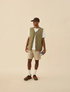 Men Forét Shorts-Sienna Shorts-Khaki