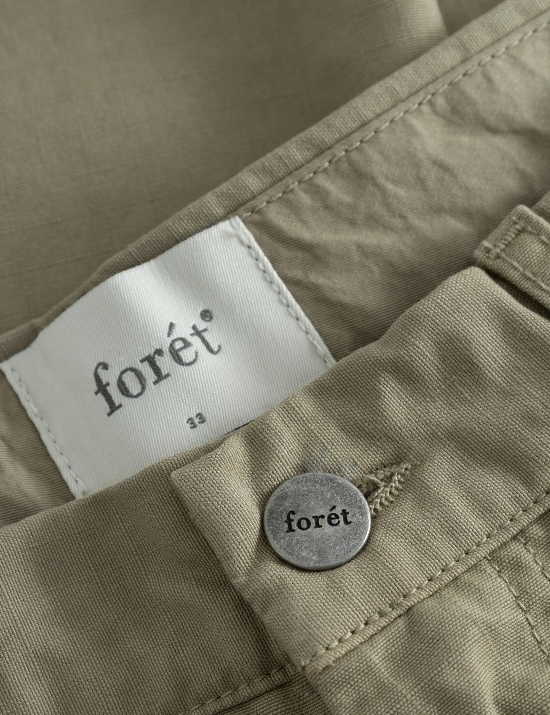 Men Forét Pants-Sierra Pants-Khaki