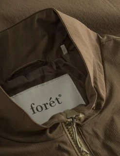 Men Forét Overshirts-Sizzle Jacket-Brown