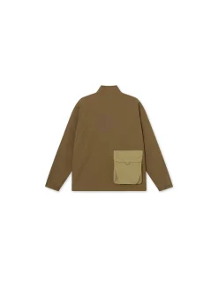 Men Forét Overshirts-Sizzle Jacket-Brown