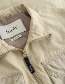 Men Forét Sweatshirts-Sizzle Jacket-Khaki
