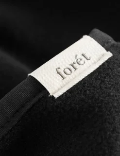Men Forét Accessories-Snowy Fleece Gloves-Black