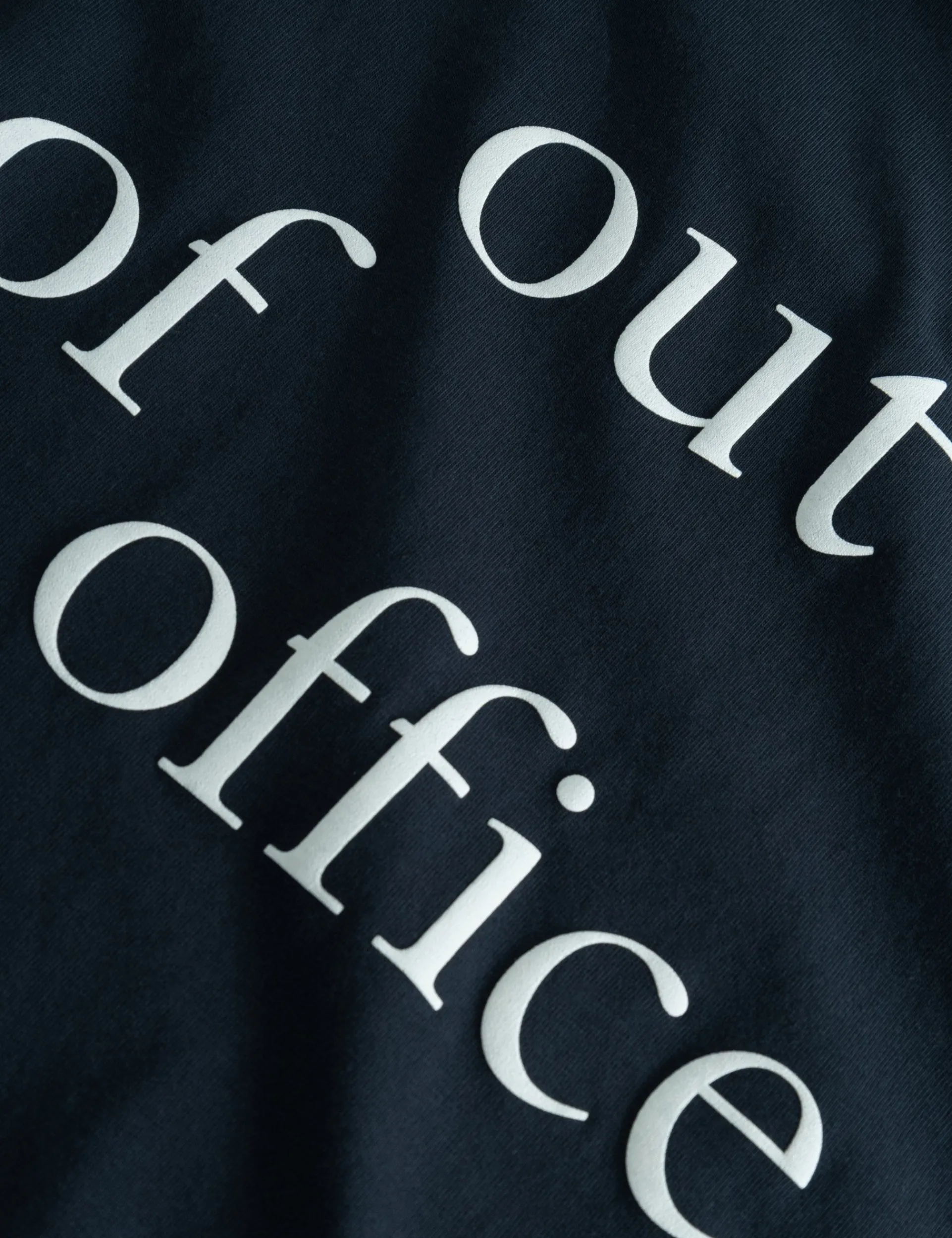 Men Forét T-Shirts-Spear T-Shirt-Navy/White