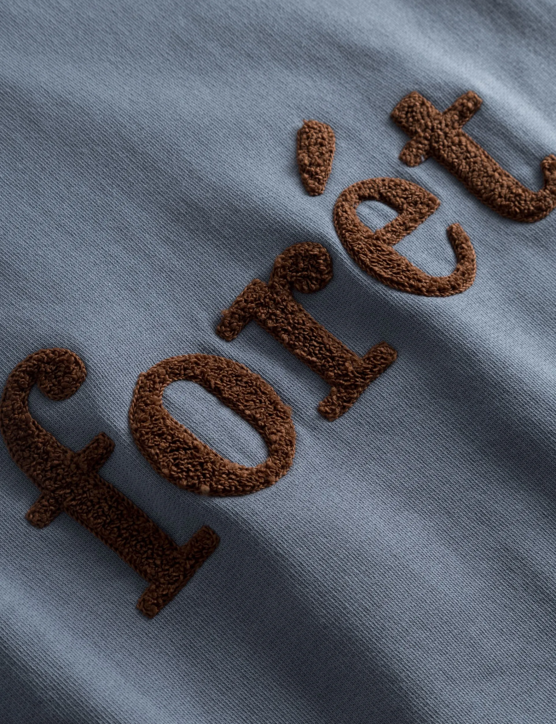 Men Forét Sweatshirts-Spruce Sweatshirt-Vintage Blue