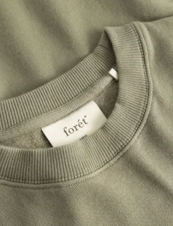 Men Forét Sweatshirts-Still Sweatshirt-Dusty Olive