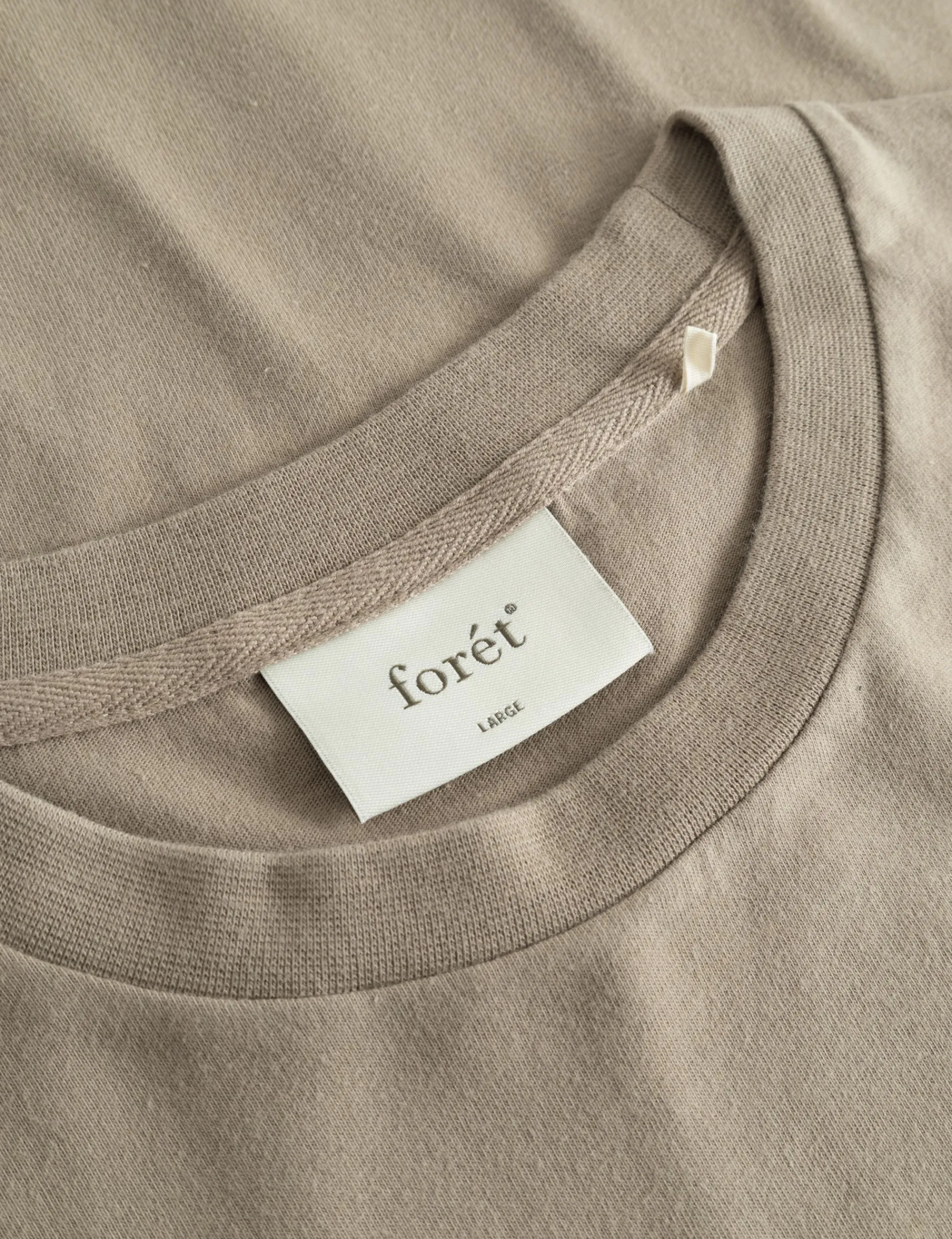 Men Forét T-Shirts-Still T-Shirt-Taupe