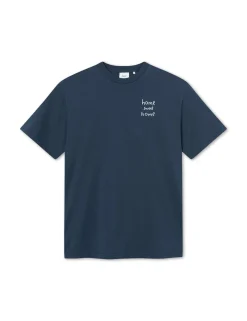 Men Forét T-Shirts-Sweet T-Shirt-Navy/Cloud
