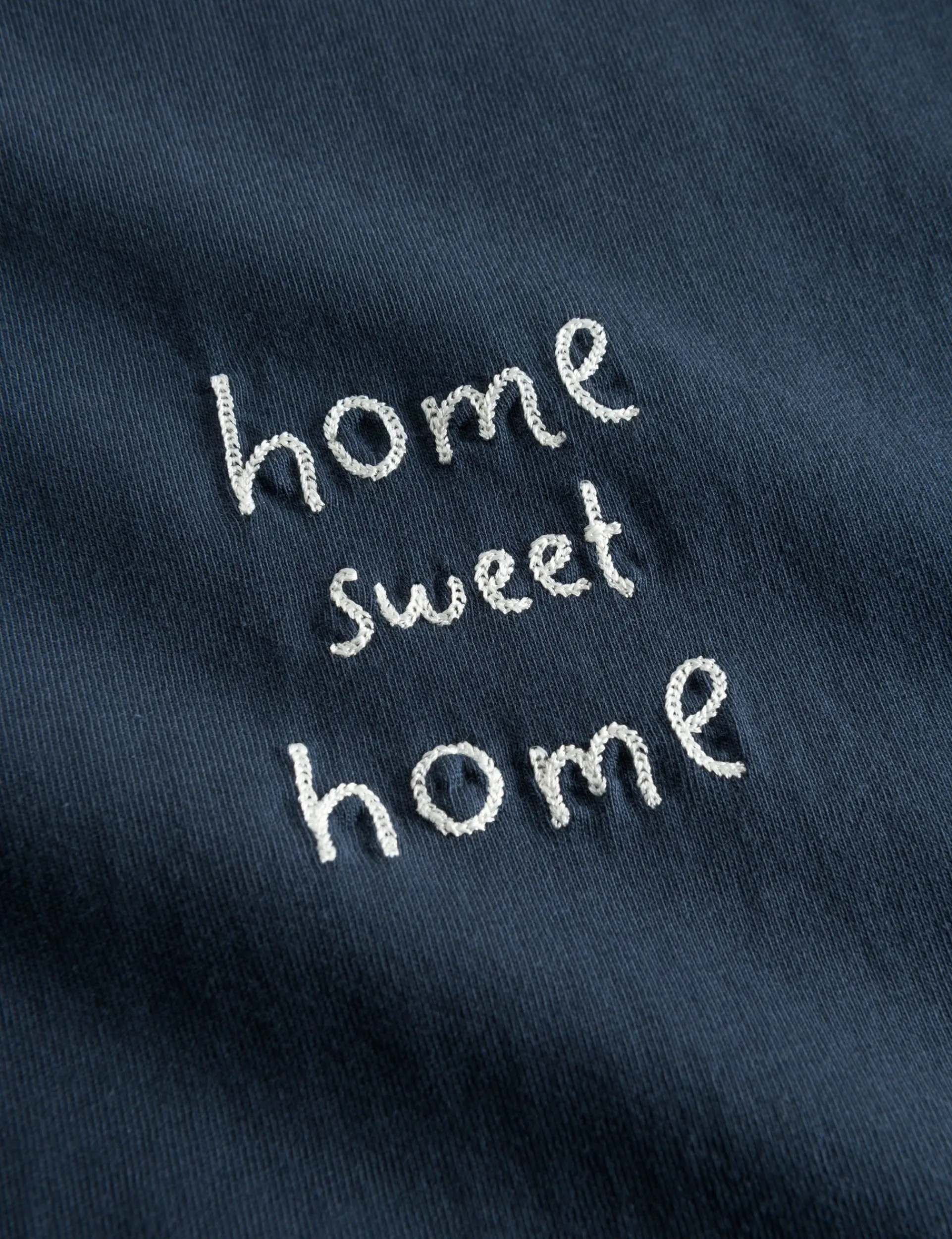 Men Forét T-Shirts-Sweet T-Shirt-Navy/Cloud