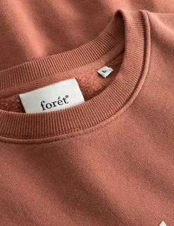 Men Forét Sweatshirts-Tide Sweatshirt-Brick/White
