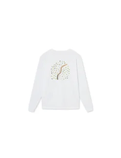 Men Forét Sweatshirts-Timber Longsleeve-White