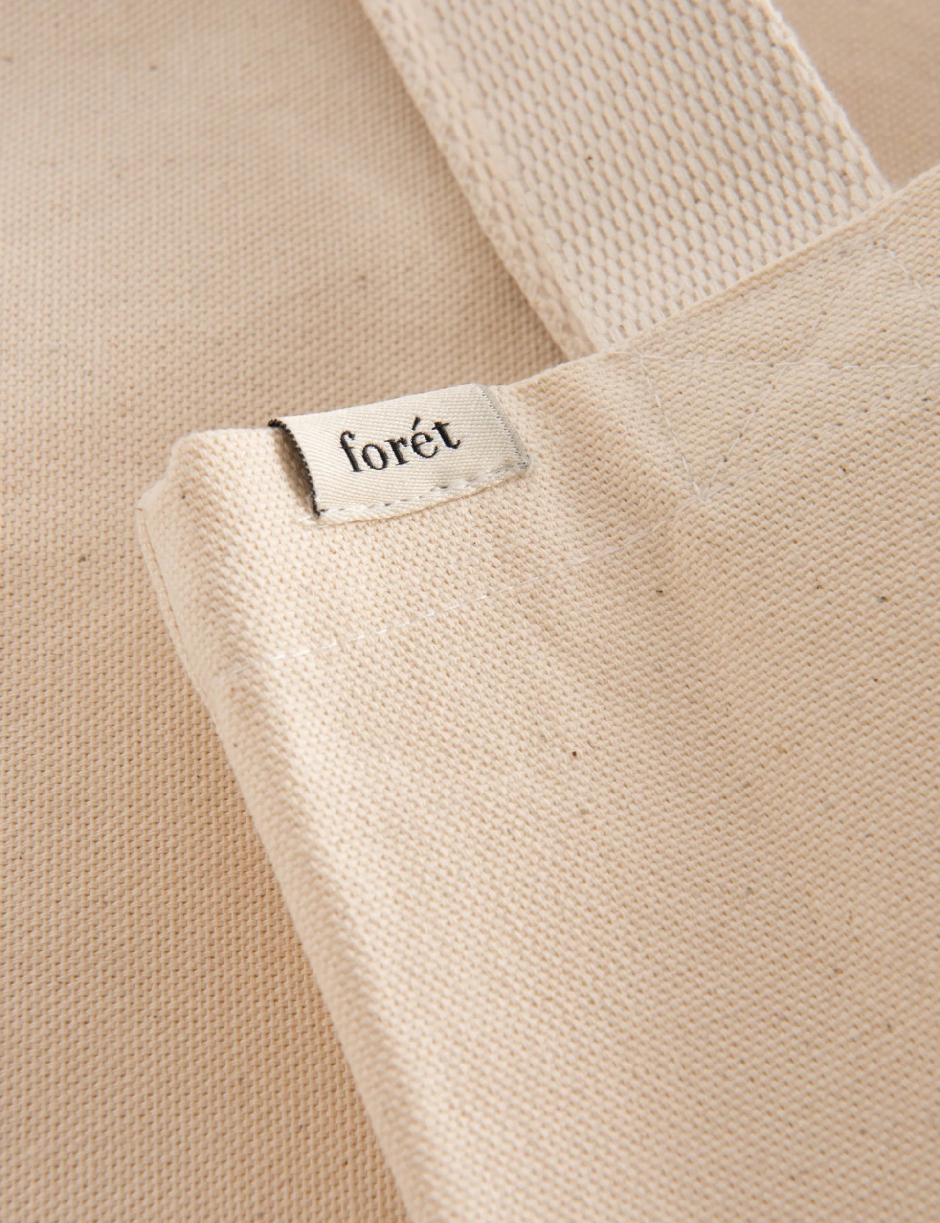 Forét Goods-Tote Bag-Natural/Green