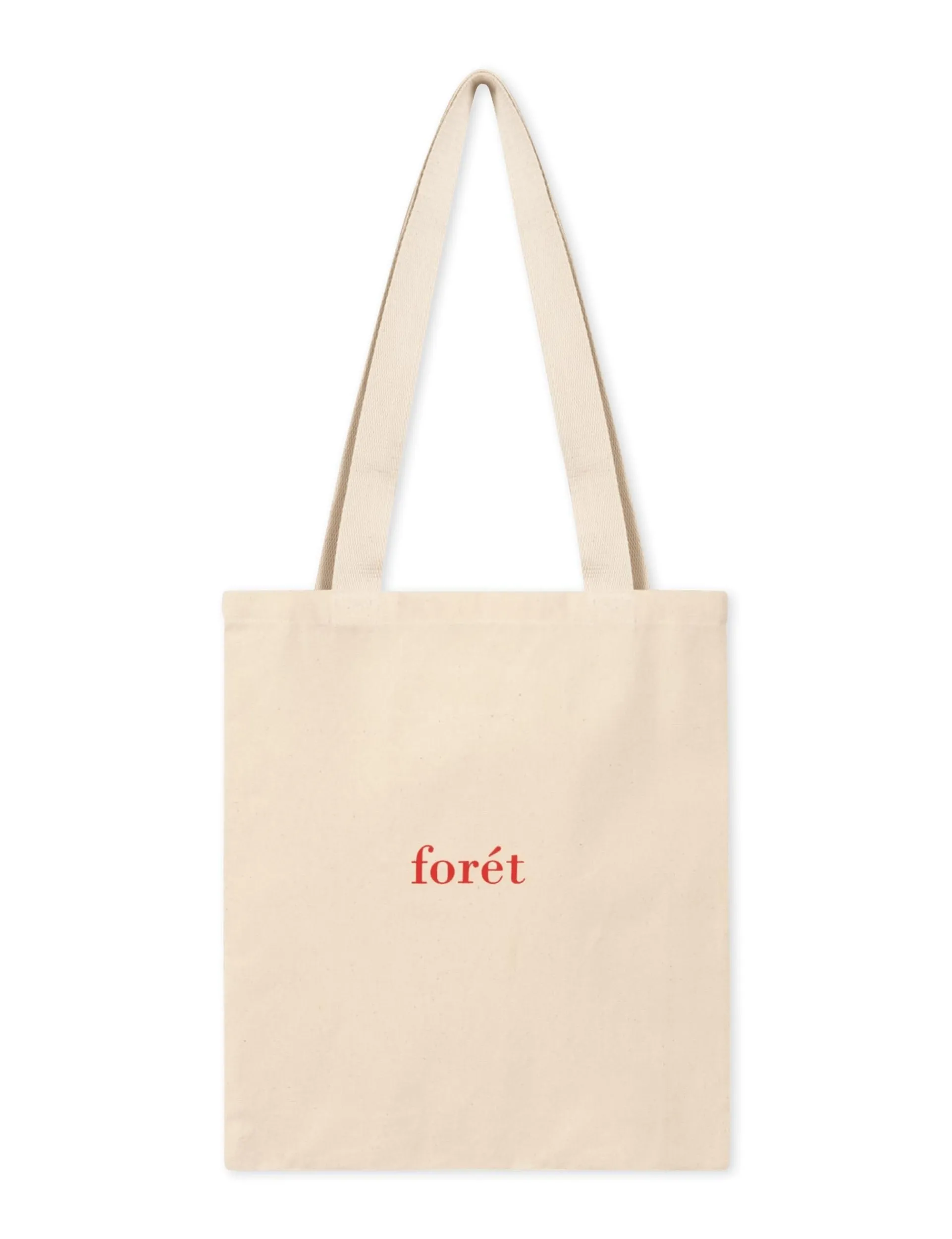 Forét Goods-Tote Bag-Natural/Red