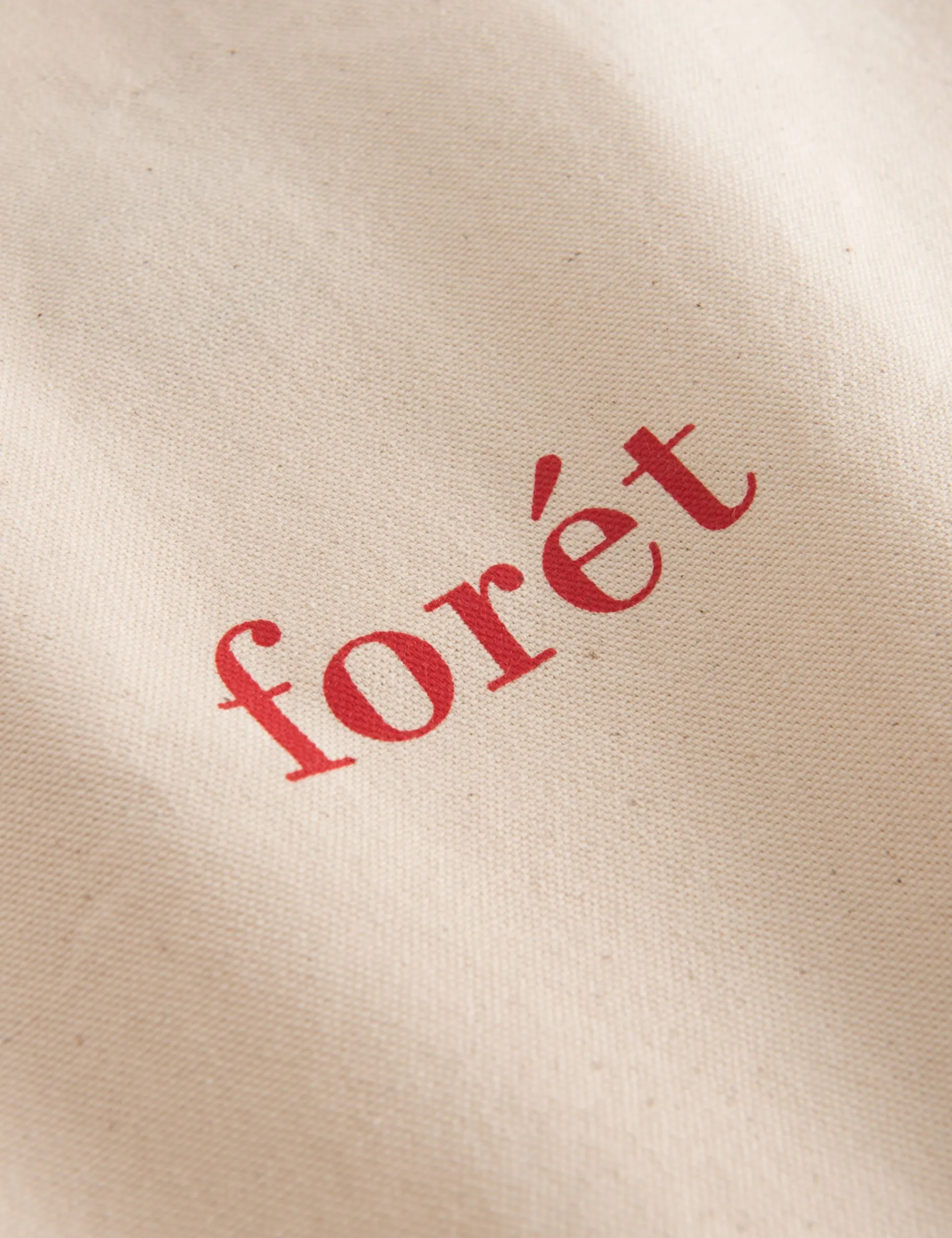Forét Goods-Tote Bag-Natural/Red