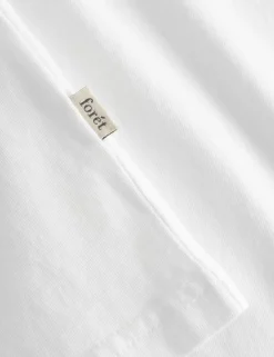 Men Forét T-Shirts-Trotter Longsleeve-White