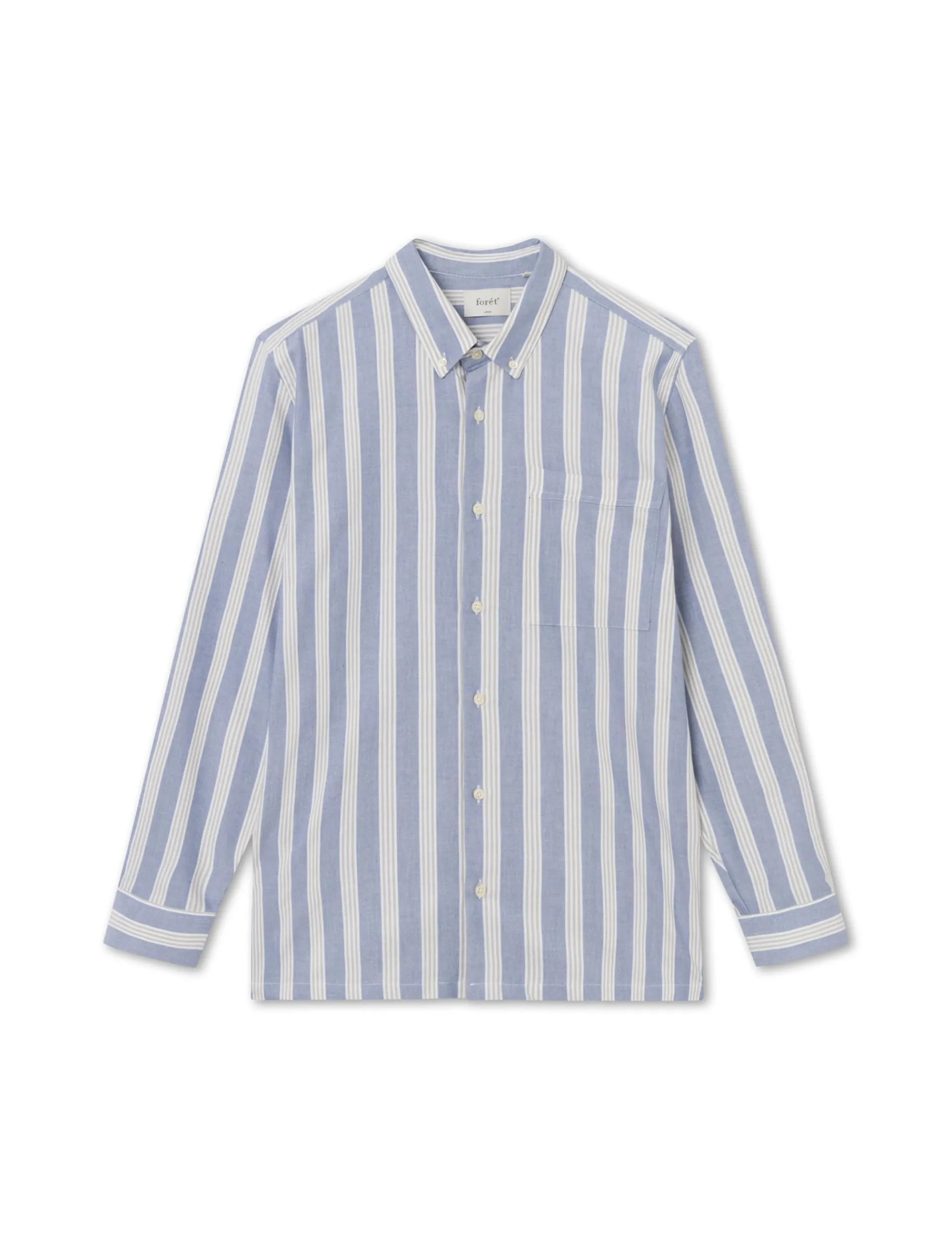 Men Forét Shirts-Trust Shirt-Light Blue