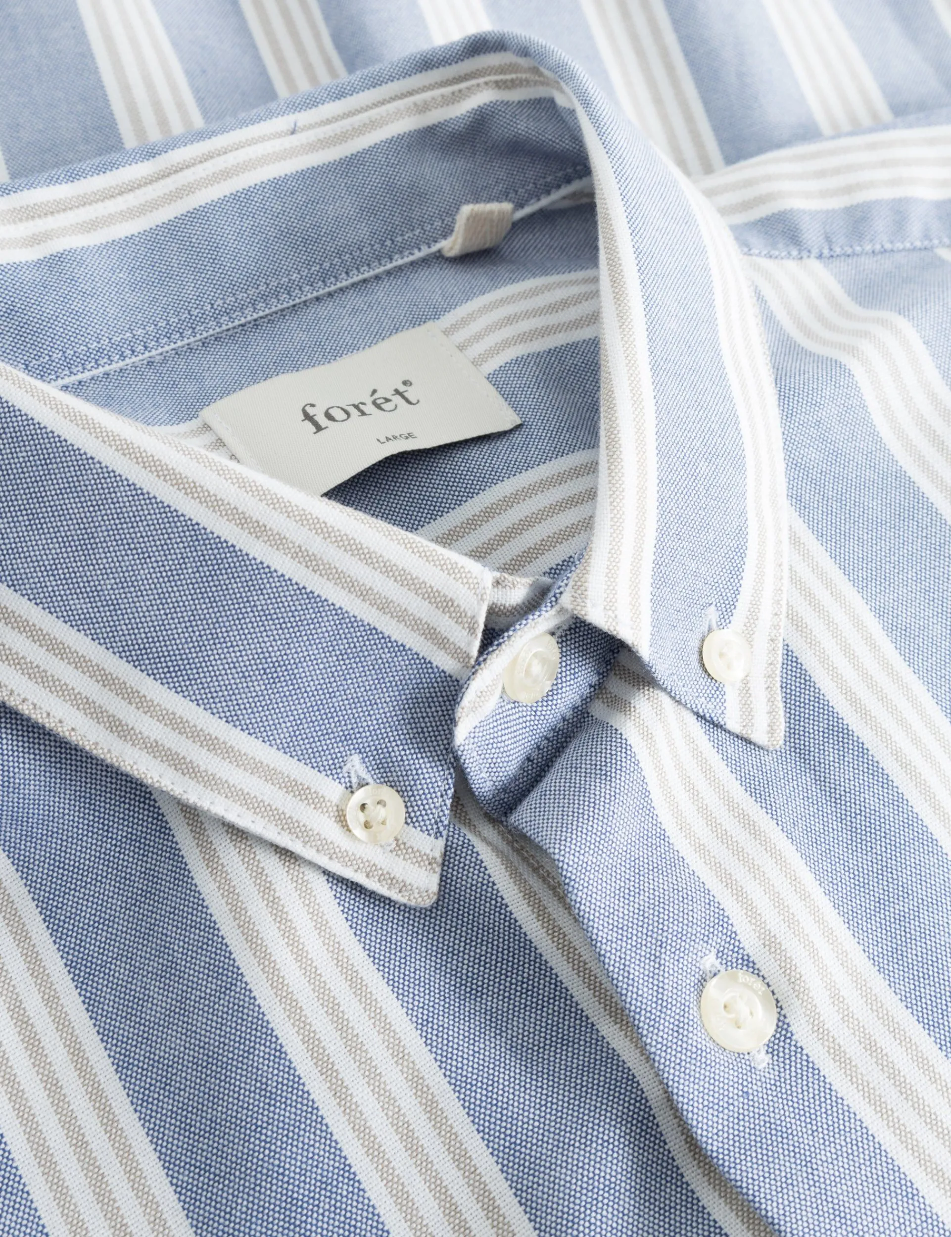Men Forét Shirts-Trust Shirt-Light Blue