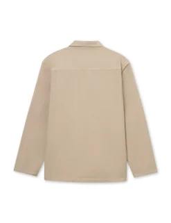 Men Forét Shirts-Valley Unconstructed Blazer-Khaki