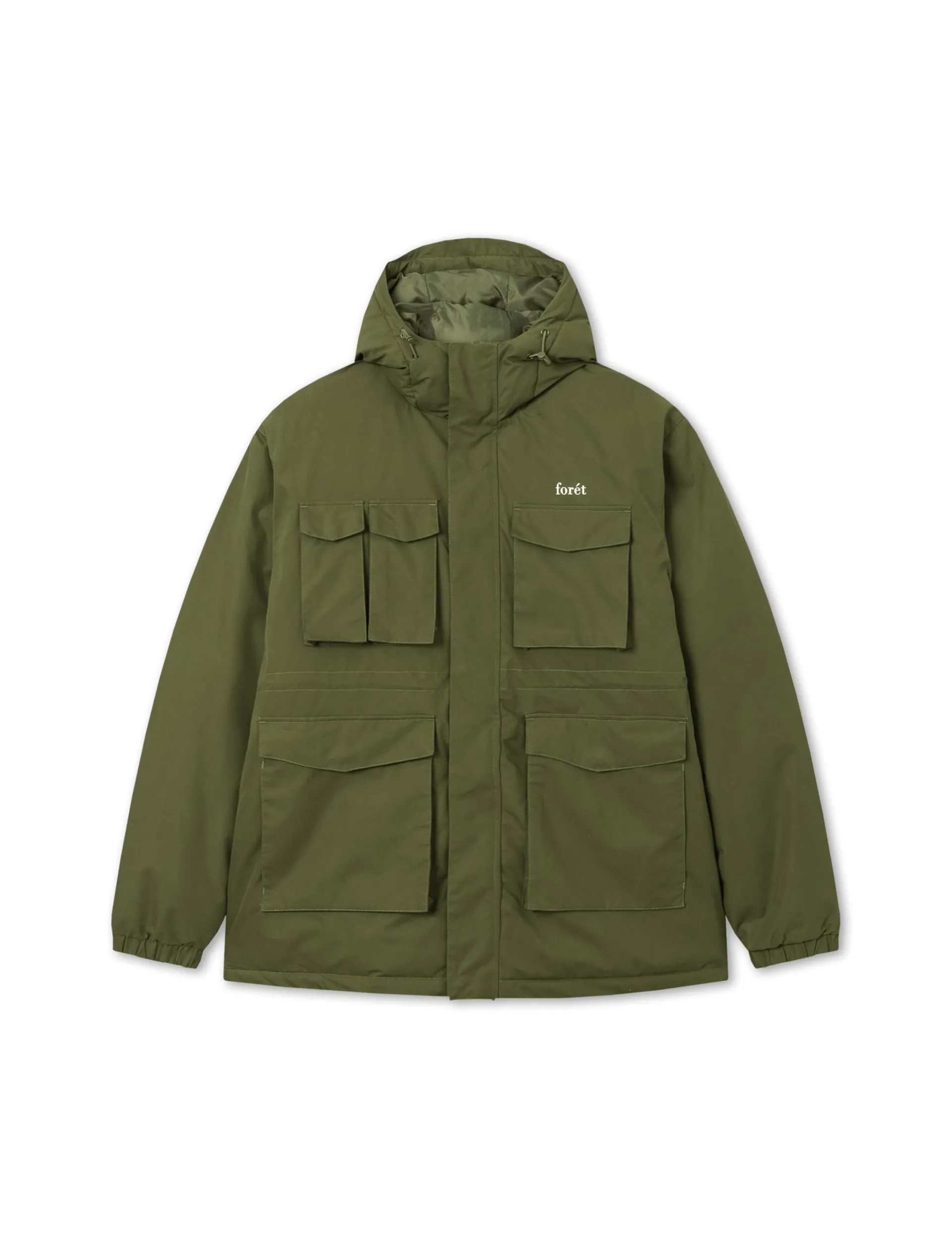 Men Forét Jackets-Wander Jacket-Army