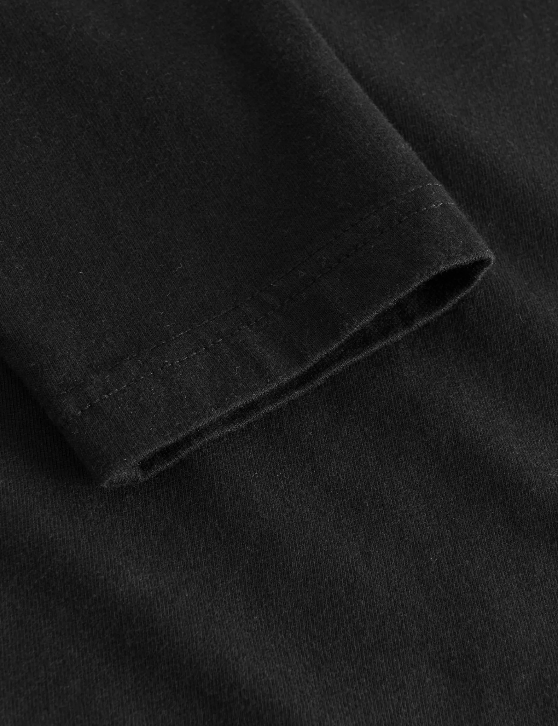 Men Forét T-Shirts-Wind Longsleeve-Black