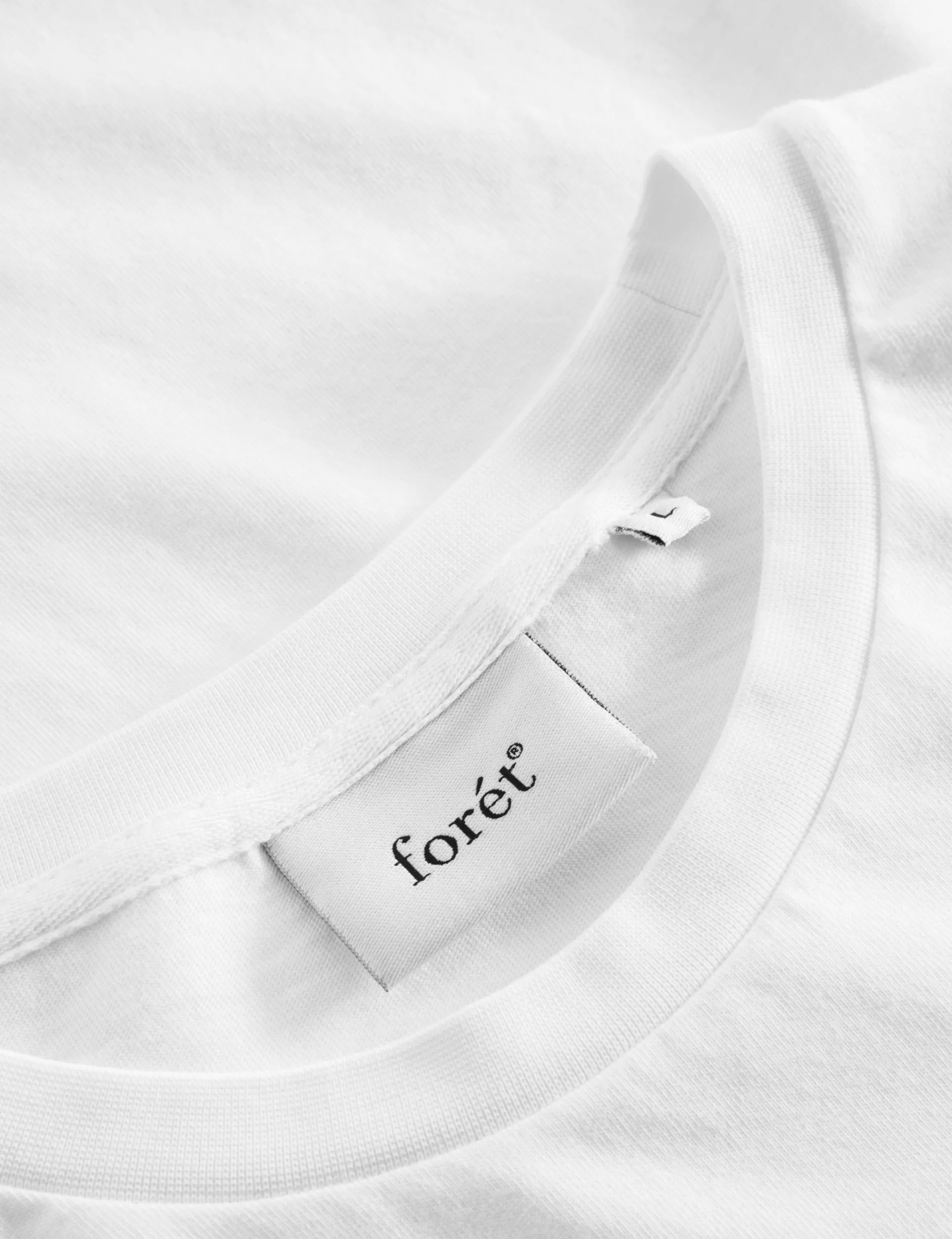 Men Forét T-Shirts-Wind Longsleeve-White